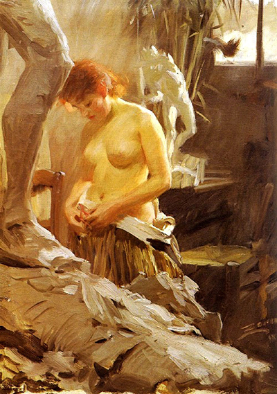 In Wikström's Studio Anders Zorn